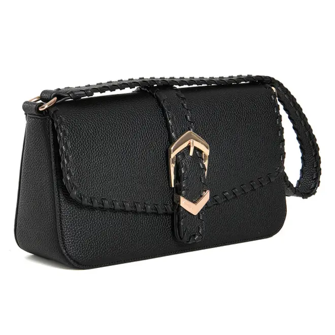 Bolsa de Ombro Feminina Via Marte Preto B1-339-01