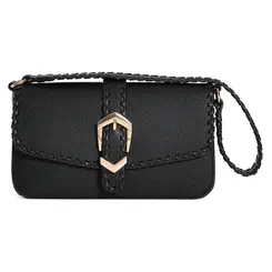 Bolsa de Ombro Feminina Via Marte Preto B1-339-01