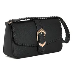 Bolsa de Ombro Feminina Via Marte Preto B1-339-01