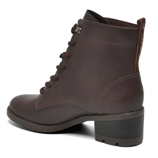 Coturno Feminino Via Marte Marrom 002-002-01