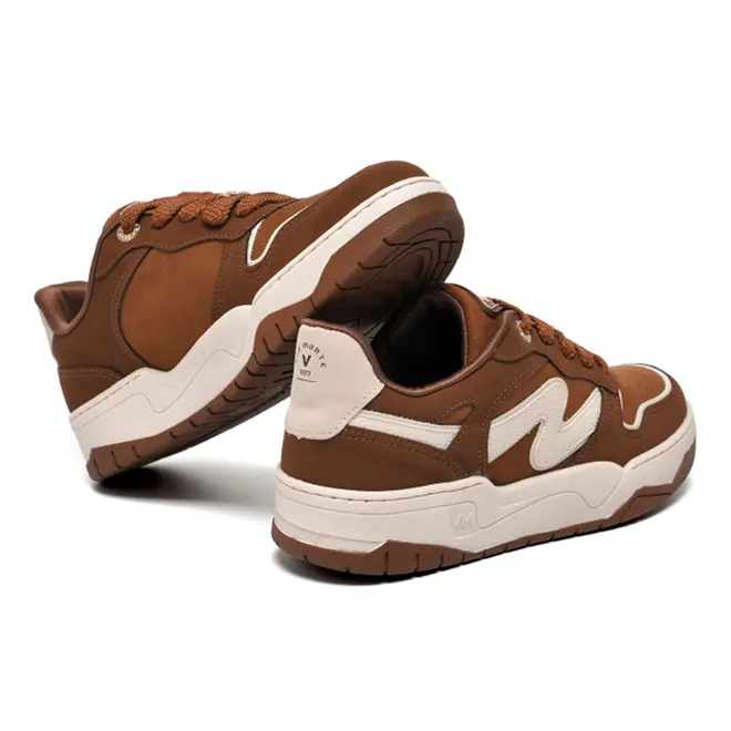 Tênis Casual Feminino Via Marte Marrom 276-007-11