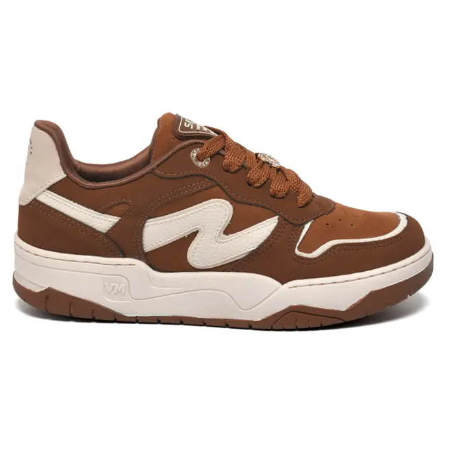 Tênis Casual Feminino Via Marte Marrom 276-007-11