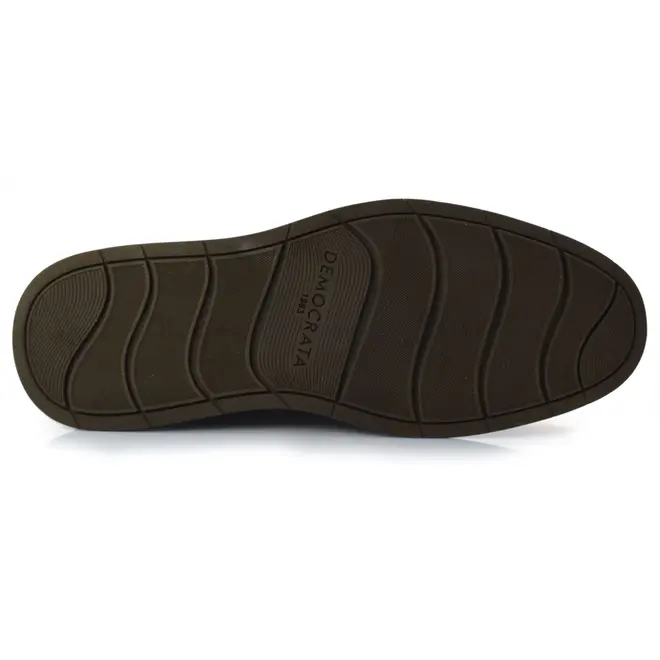 Mocassim Masculino de Couro Democrata Marrom 272103