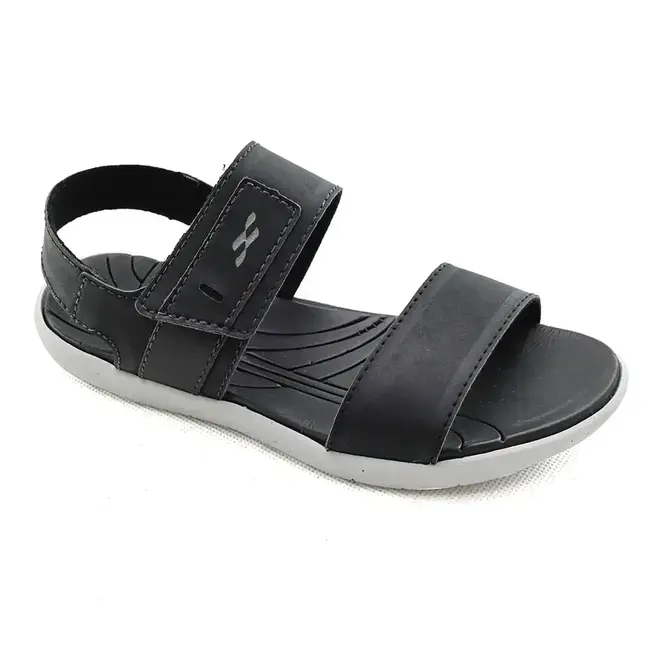 Sandália Flats Itapuã Fecho Ajustável Preto Masculino