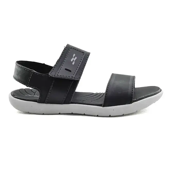 Sandália Flats Itapuã Fecho Ajustável Preto Masculino