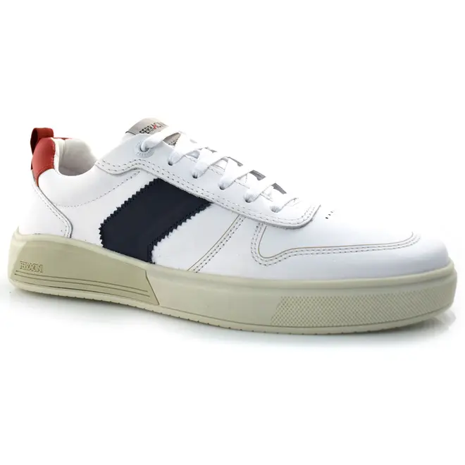 Tênis Masculino de Couro Ferracini Branco 7307