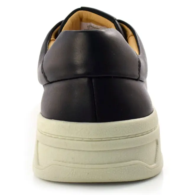 Tênis Masculino de Couro Ferracini Preto 9755