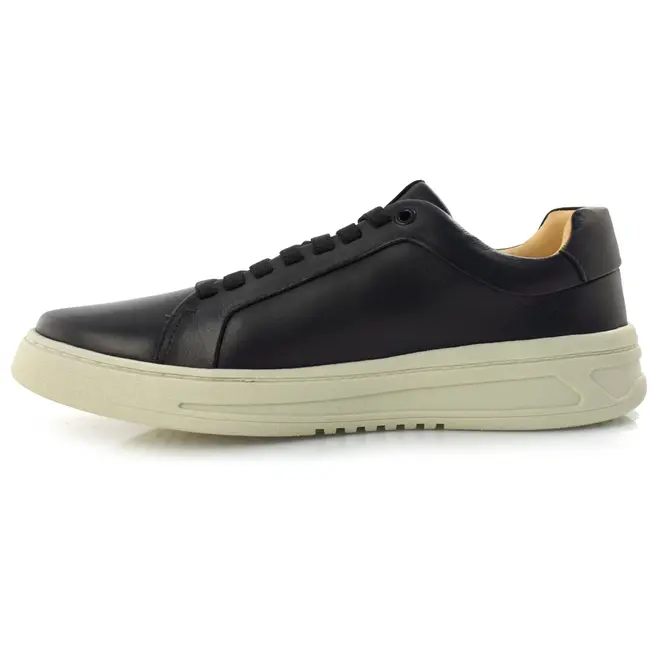 Tênis Masculino de Couro Ferracini Preto 9755