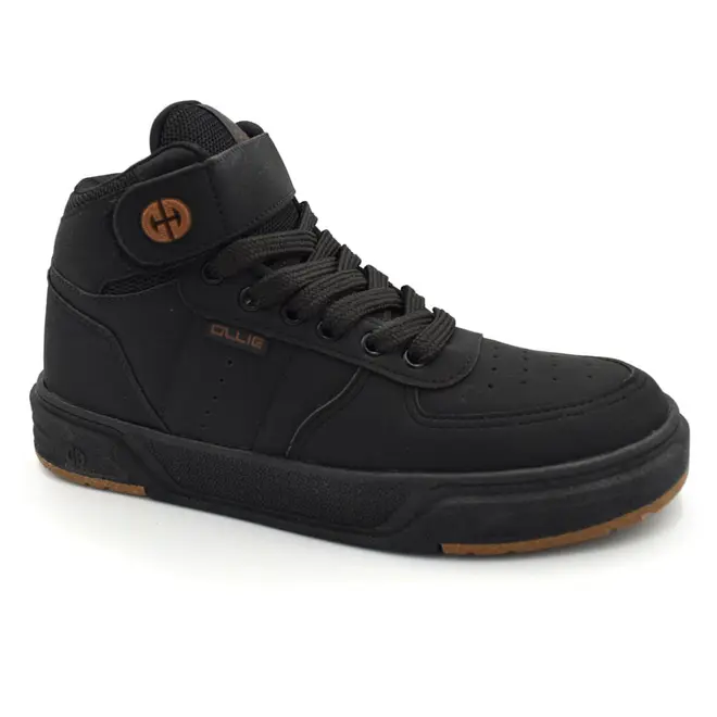 Tênis de Cano Alto Masculino Ollie Alpha 4 Preto ALPHA 4