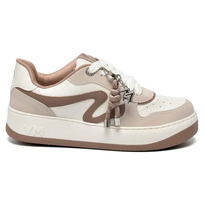 Tênis Casual Feminino Via Marte Bege 209-014-13