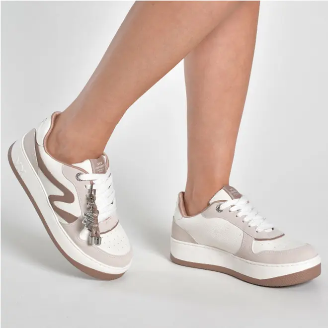Tênis Casual Feminino Via Marte Bege 209-014-13