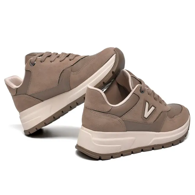 Tênis Casual Feminino Via Marte Bege 242-016-16