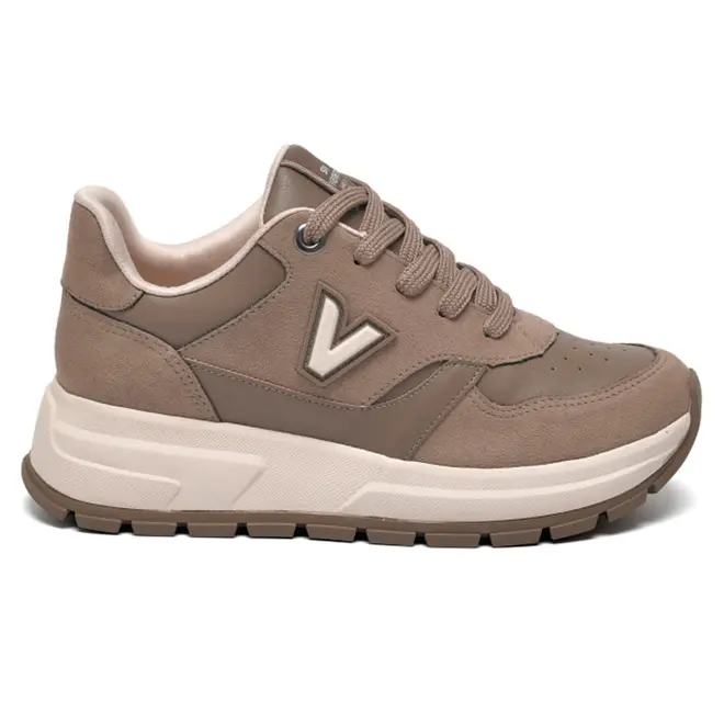 Tênis Casual Feminino Via Marte Bege 242-016-16