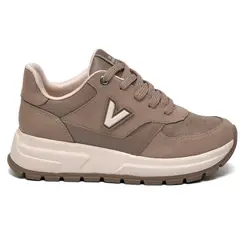 Tênis Casual Feminino Via Marte Bege 242-016-16