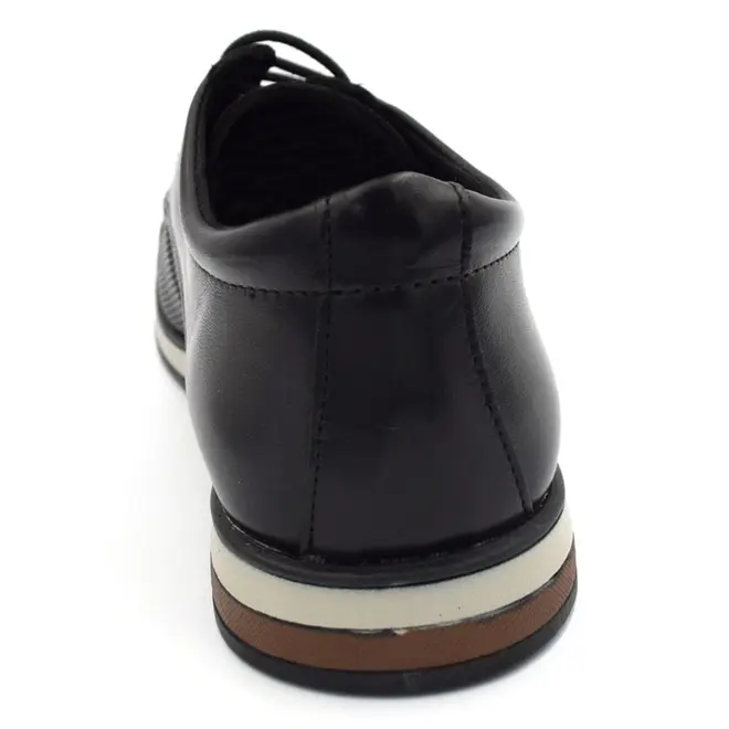 Sapato Social de Couro Masculino BR2 Preto 1855