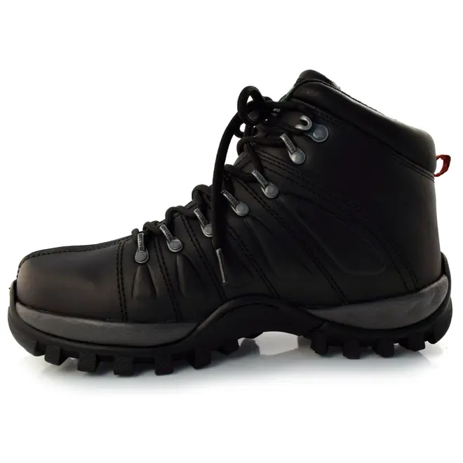 Coturno Masculino de Couro Macboot Uirapuru Preto UIRAPURU 06