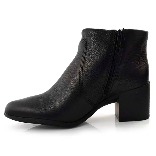 Ankle Boots de Couro Bottero Preto 346901