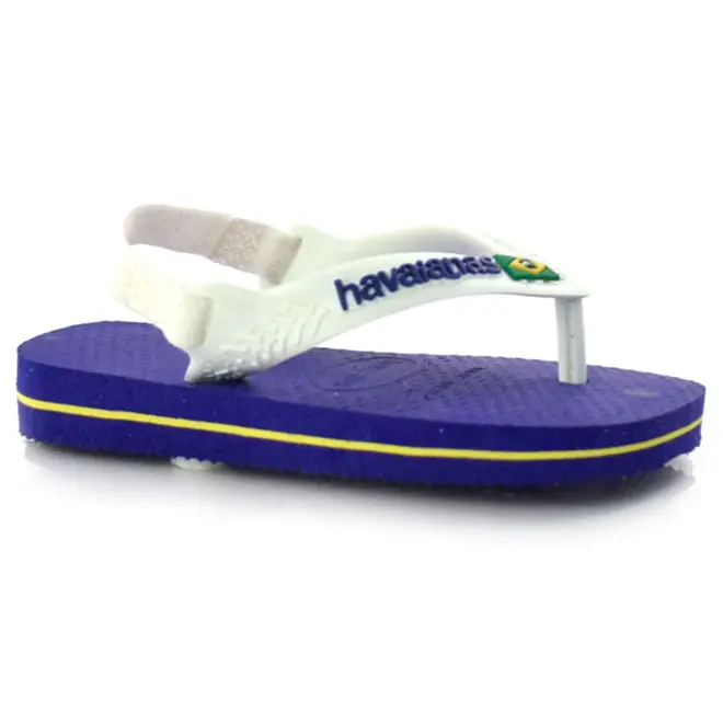 Chinelo Baby Havaianas Brasil Azul 4140577