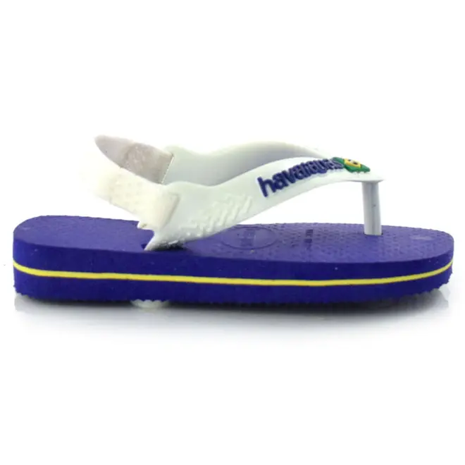 Chinelo Baby Havaianas Brasil Azul 4140577