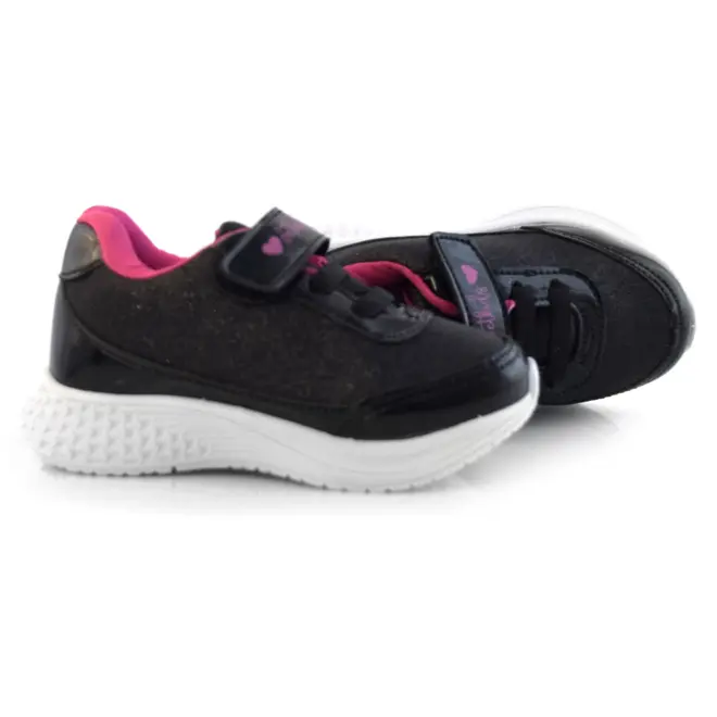 Tênis Infantil Jet Kids do 20 ao 27 Preto 20.021