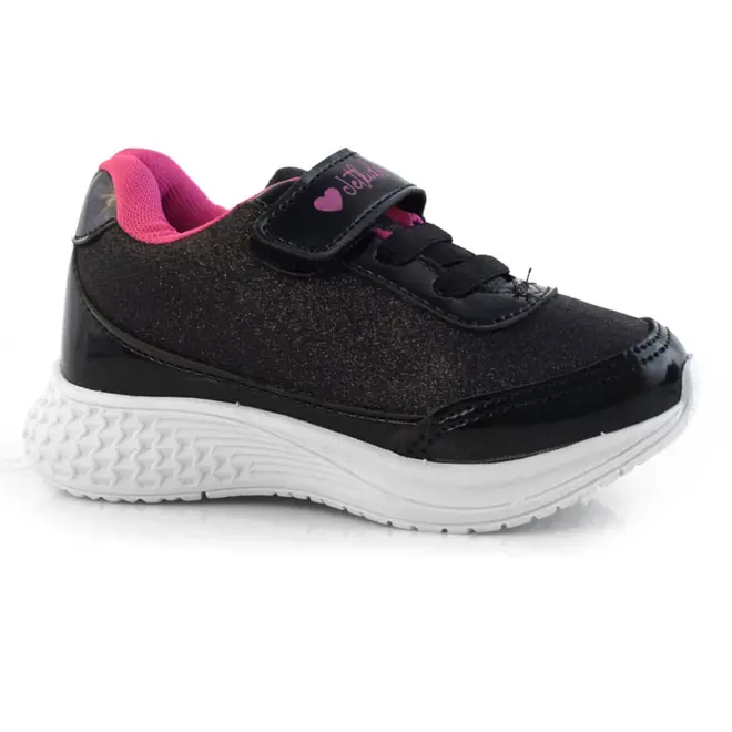 Tênis Infantil Jet Kids do 20 ao 27 Preto 20.021