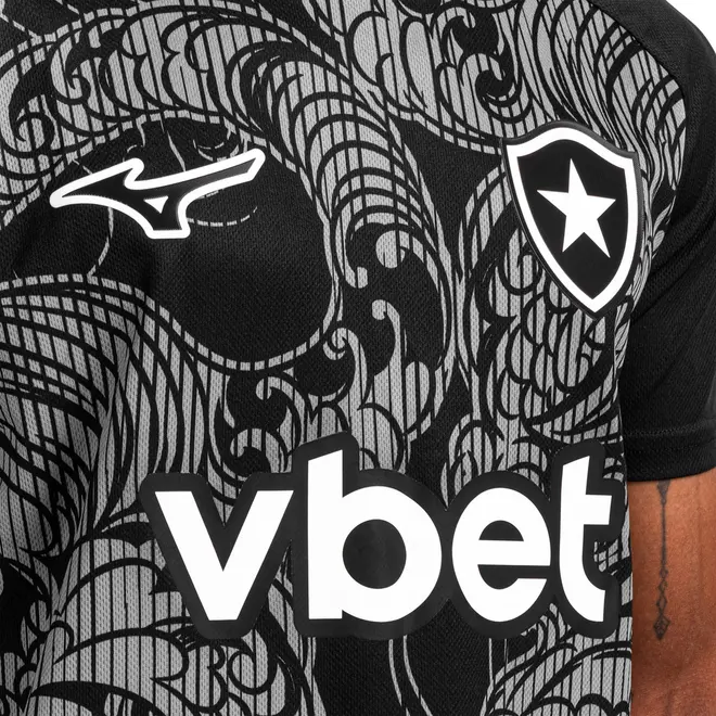 Camisa Pré-Jogo Mizuno x Botafogo Masculina