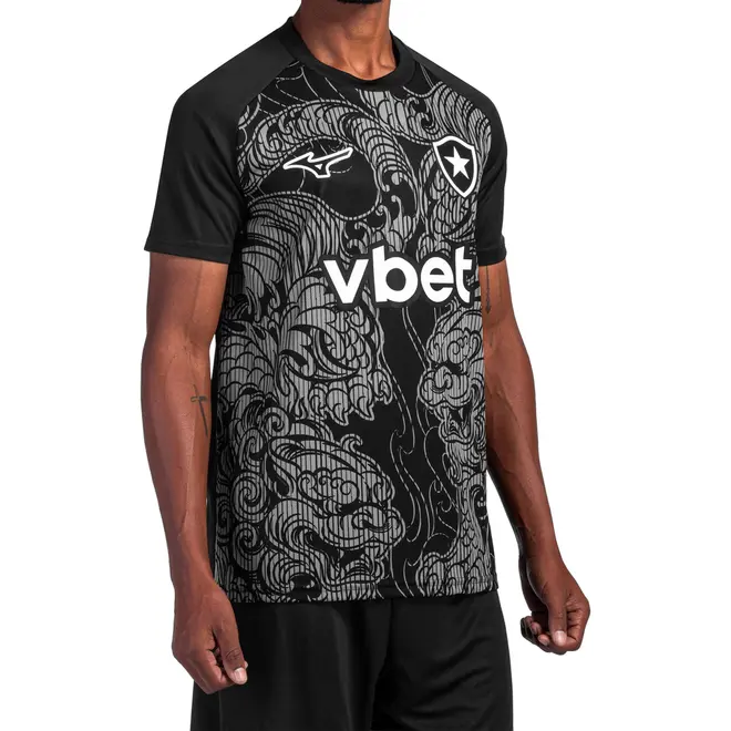 Camisa Pré-Jogo Mizuno x Botafogo Masculina