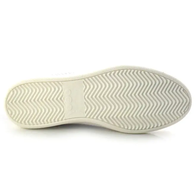 Tênis Feminino de Couro Suzzara Branco C12054 FO