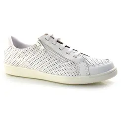 Tênis Feminino de Couro Suzzara Branco C12054 FO