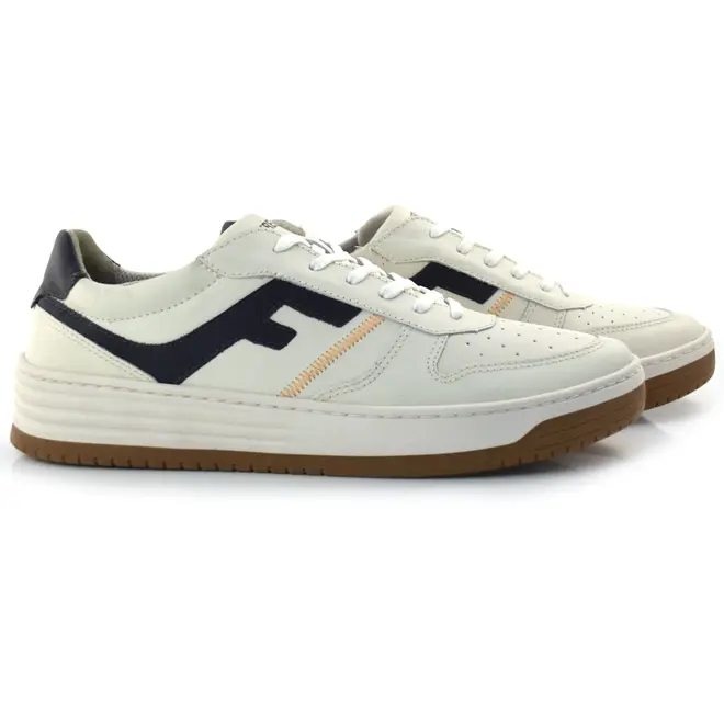 Sapatênis Masculino de Couro Free Way Loud Off White LOUD02