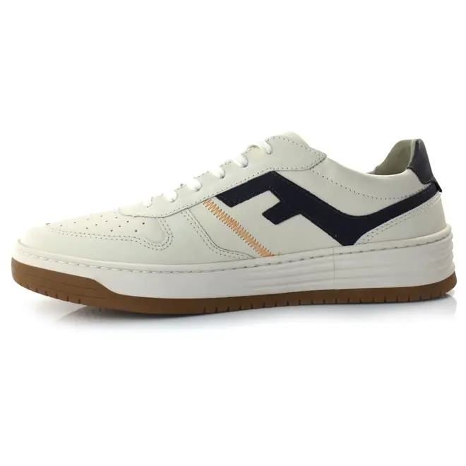 Sapatênis Masculino de Couro Free Way Loud Off White LOUD02
