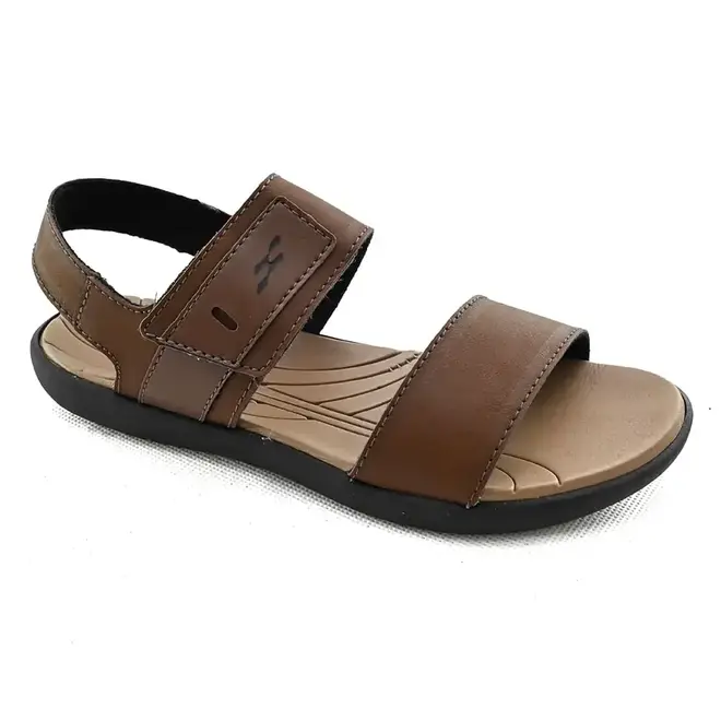 Sandália Flat Itapuã Castanho/Café Masculino