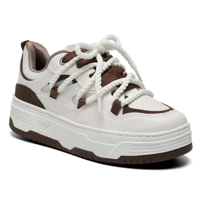 Tênis Casual Feminino Via Marte Branco 225-009-12