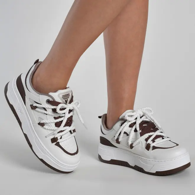 Tênis Casual Feminino Via Marte Branco 225-009-12