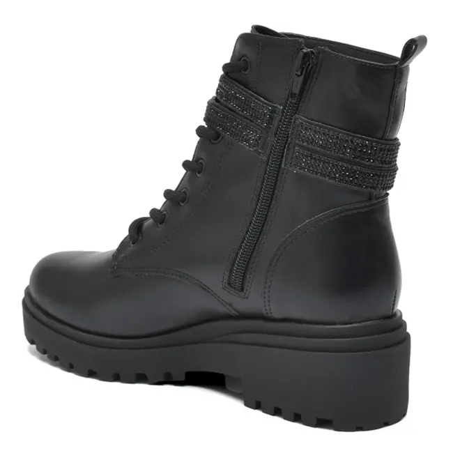 Coturno Feminino Via Marte Preto 009-010-01