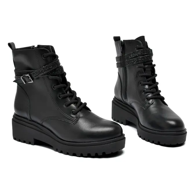 Coturno Feminino Via Marte Preto 009-010-01