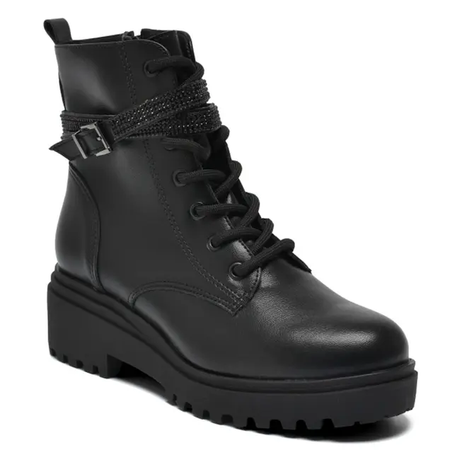 Coturno Feminino Via Marte Preto 009-010-01