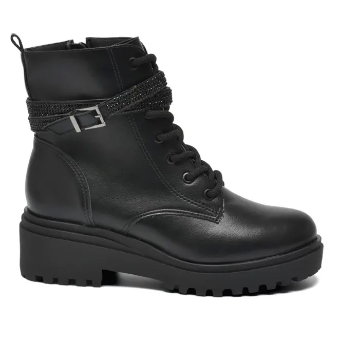 Coturno Feminino Via Marte Preto 009-010-01