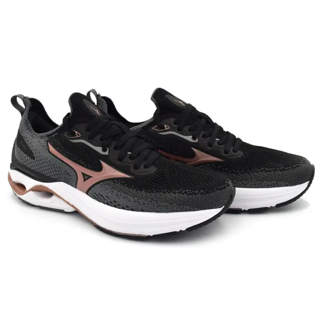 Tênis Feminino Mizuno Mirai 8 Preto 101140140