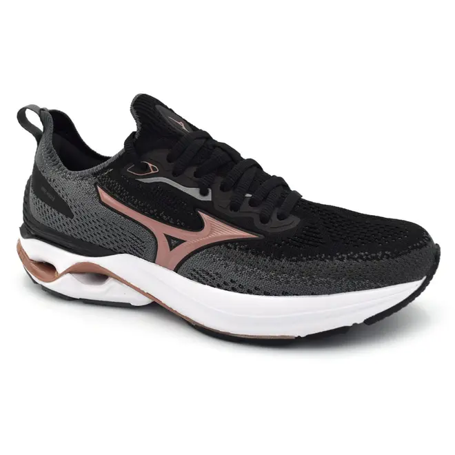 Tênis Feminino Mizuno Mirai 8 Preto 101140140