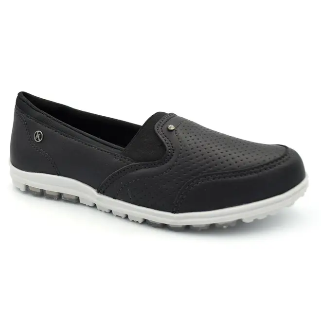 Tênis sem Cadarço Feminino Kolosh Preto C0532A