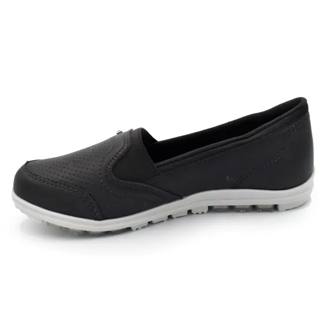 Tênis sem Cadarço Feminino Kolosh Preto C0532A