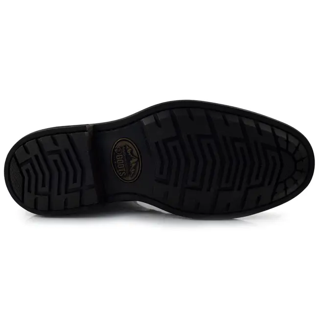 Coturno Masculino de Couro Anatomic Gel Prime Marrom 8782