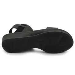 Sandália de Couro Feminina Usaflex Preto UD04004