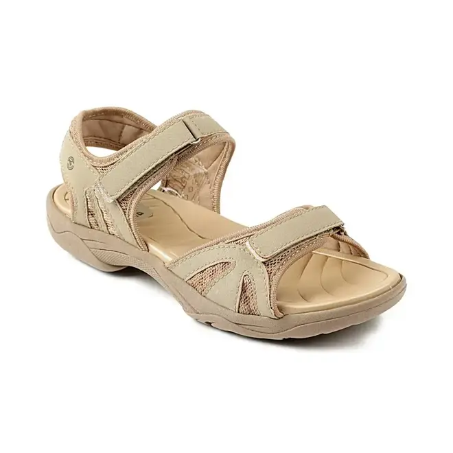 Sandália Papete Feminina New Face - Caqui