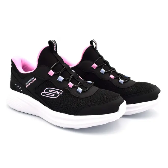 Tênis de Menina Skechers Bounder Pro Preto 303690L