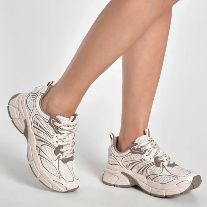 Tênis Casual Feminino Via Marte Bege 369-002-07