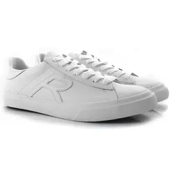 Tênis Masculino de Couro Reserva Branco R755220001
