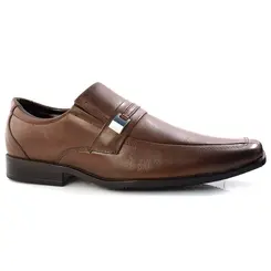 Sapato Social de Couro Masculino Zapattero Marrom 7512