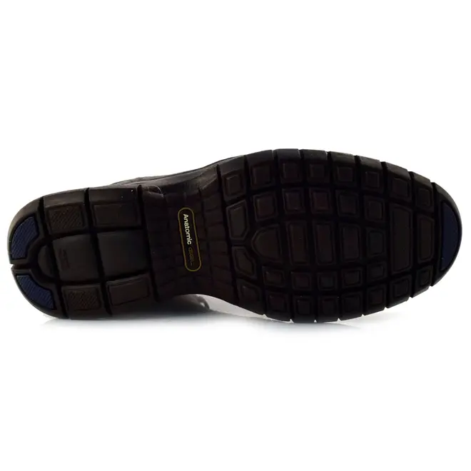 Coturno Masculino de Couro Anatomic Gel 360 Marrom 7981